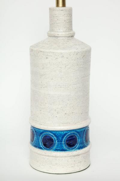  Bitossi Bitossi Bone White Blue Ceramic Lamps