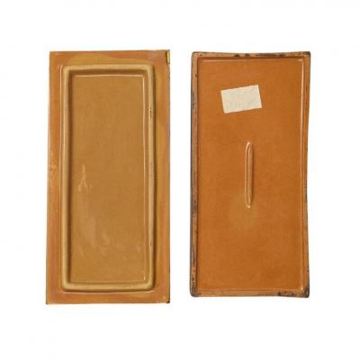  Bitossi Bitossi Box Ceramic Brushed Metallic Gold Chrome Silver