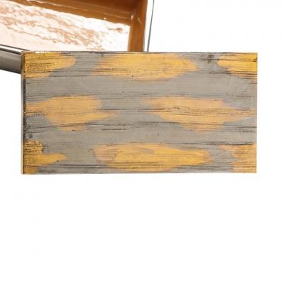  Bitossi Bitossi Box Ceramic Brushed Metallic Gold Chrome Silver