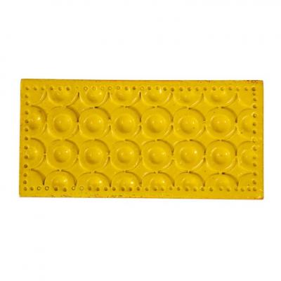  Bitossi Bitossi Box Ceramic Yellow and Orange Geometric Signed