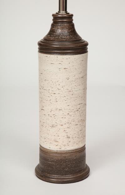  Bitossi Bitossi Brown Birch Tree Glazed Ceramic Lamps