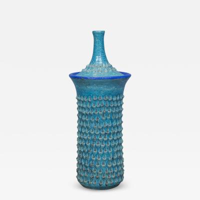  Bitossi Bitossi Ceramic Covered Vase Italy