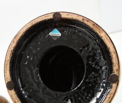  Bitossi Bitossi Copper Lustre Glazed Lamps