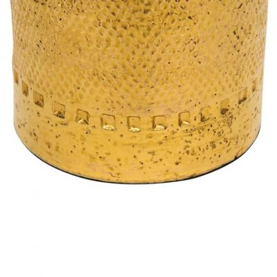  Bitossi Bitossi Lamps Ceramic 24K Metallic Gold Signed