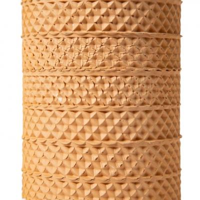  Bitossi Bitossi Raymor Vase Ceramic White Impressed Terracotta Honeycomb Signed