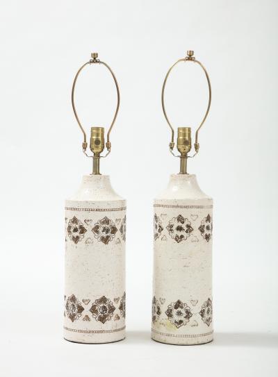  Bitossi Bitossi Stampato Birch Tree Glazed Lamps