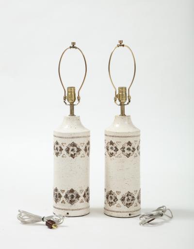  Bitossi Bitossi Stampato Birch Tree Glazed Lamps