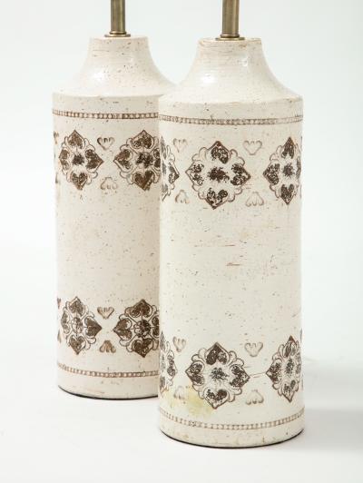  Bitossi Bitossi Stampato Birch Tree Glazed Lamps