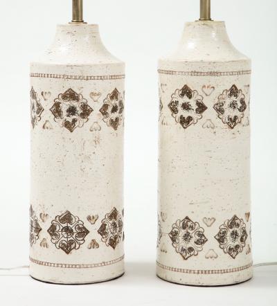  Bitossi Bitossi Stampato Birch Tree Glazed Lamps