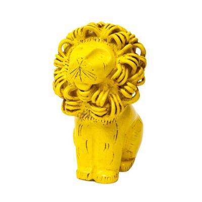  Bitossi Bitossi for Raymor Lion Ceramic Yellow Signed