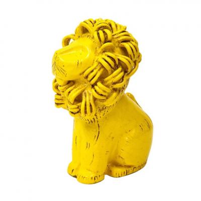  Bitossi Bitossi for Raymor Lion Ceramic Yellow Signed