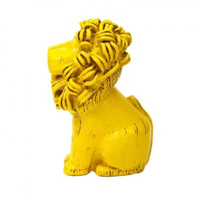  Bitossi Bitossi for Raymor Lion Ceramic Yellow Signed