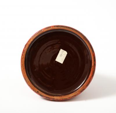  Bitossi Glazed Ceramic Vase Attributed to Bitossi