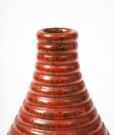  Bitossi Glazed Ceramic Vase Attributed to Bitossi
