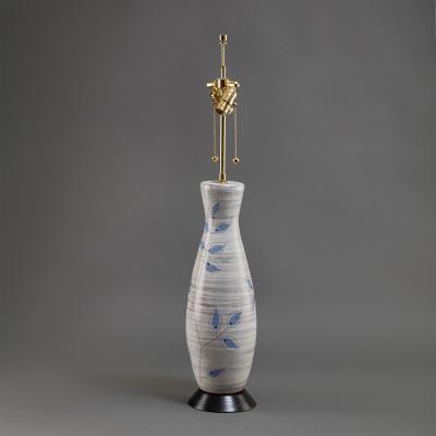  Bitossi Italian Bitossi Ceramic Table Lamp circa 1960