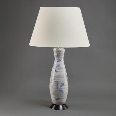  Bitossi Italian Bitossi Ceramic Table Lamp circa 1960