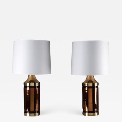  Bitossi Pair of Table Lamps by Bitossi