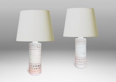 Bitossi Pair of Table Lamps by Bitossi Ceramiche