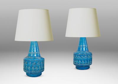  Bitossi Pair of Table Lamps by Bitossi Ceramiche