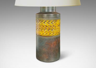  Bitossi Pair of Table Lamps by Bitossi Ceramiche for Bergboms