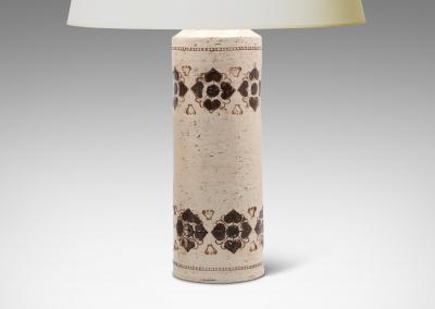  Bitossi Pair of Table Lamps by Bitossi Ceramiche for Bergboms Co 