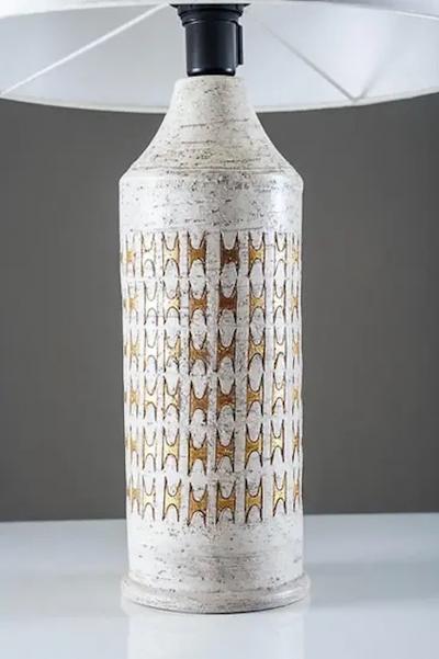  Bitossi Pair of Table Lamps by Bitossi for Bergboms