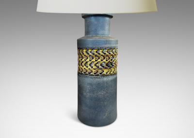  Bitossi Pair of Table Lamps by Bitossi for Bergboms