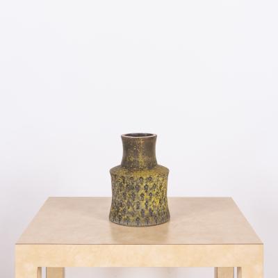  Bitossi Rare Bitossi Vase With Matching Teak Bowl