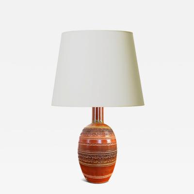  Bitossi Table lamp by Bitossi Ceramiche attrib