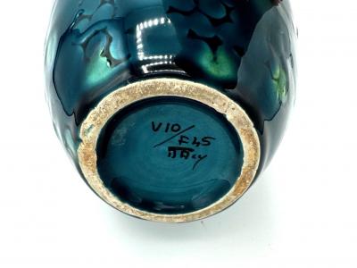  Bitossi Vintage Bitossi Dotted Pottery Vase