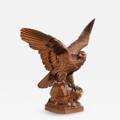  Black Forest A Fine Black Forest Walnut Eagle