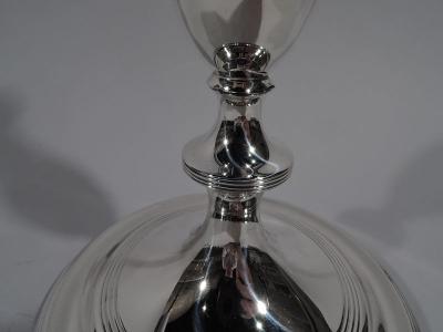  Blackinton Pair of Modern Georgian Sterling Silver Candlesticks by Blackinton