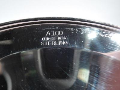  Blackinton Pair of Modern Georgian Sterling Silver Candlesticks by Blackinton