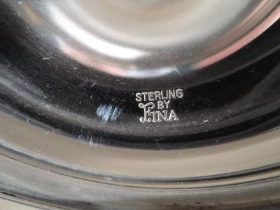  Blackinton Pair of Modern Georgian Sterling Silver Candlesticks by Blackinton