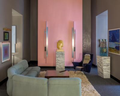  Blend Roma Handcrafted Plinths in Honeycomb and Marble Italy 2022