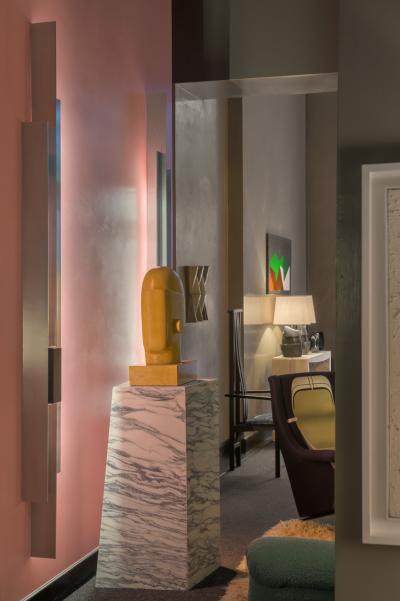  Blend Roma Handcrafted Plinths in Honeycomb and Marble Italy 2022