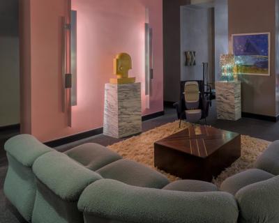  Blend Roma Handcrafted Plinths in Honeycomb and Marble Italy 2022