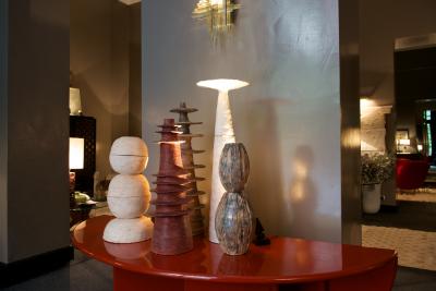  Blend Roma One Of A Kind Sculptural Vase In Red Gray Ceramic Italy 2019
