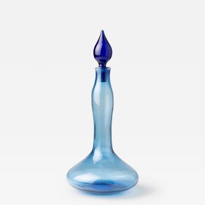  Blenko Glass Co Early Glass Decanter by Blenko