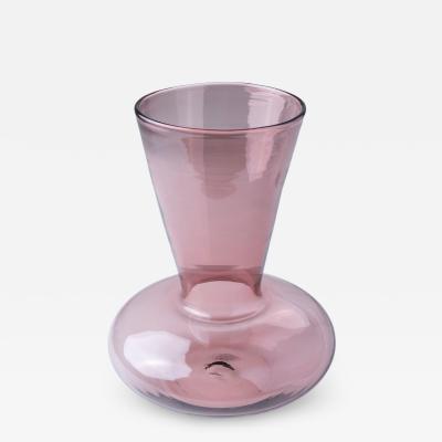  Blenko Glass Co Hand blown Vase by Blenko