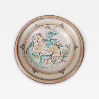  Bo Fajans Hanging Platter Bowl by Maggie Wibom for Bo