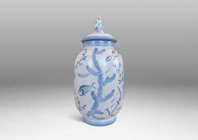  Bo Fajans Monumental Lidded Urn by Eva Jancke Bj rk for Bo