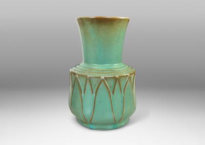  Bo Fajans Pair of Vases by Ewald Dahlskog for Bo Fajans