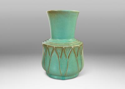  Bo Fajans Pair of Vases by Ewald Dahlskog for Bo Fajans