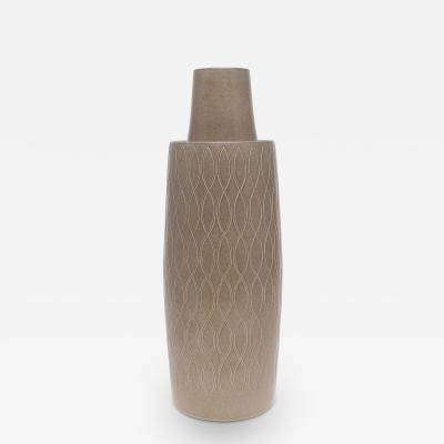  Bo Fajans Swedish Modern Tall Vase by Christina Fiedler for Bo Fajans