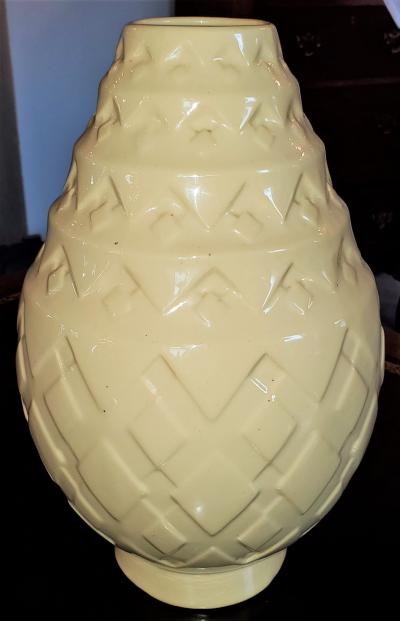  Boch Fr res Keramis Co Art Deco Boch Freres La Louviere Pineapple Vase