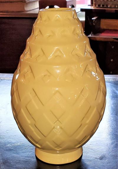  Boch Fr res Keramis Co Art Deco Boch Freres La Louviere Pineapple Vase