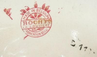  Boch Fr res Keramis Co Boch Chevron Vase Catteau