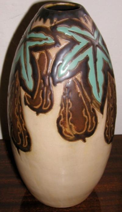  Boch Fr res Keramis Co Keramis Stoneware Vase