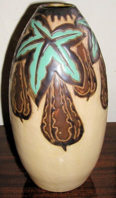  Boch Fr res Keramis Co Keramis Stoneware Vase